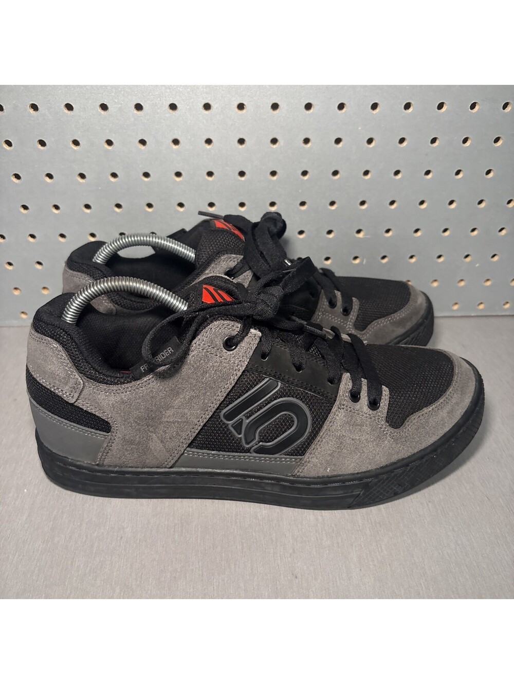 Adidas Five Ten Freerider Mountain Bike Shoes Mens Sz 10.5 Gray Grey Black